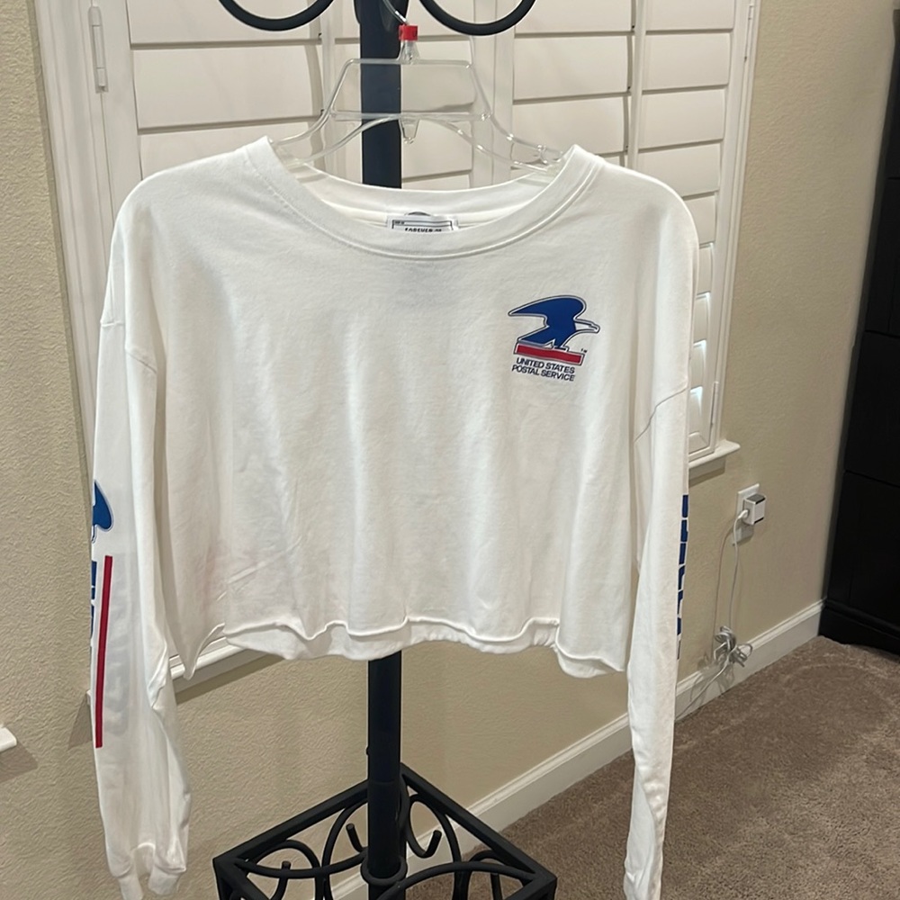 USPS cropped long sleeve